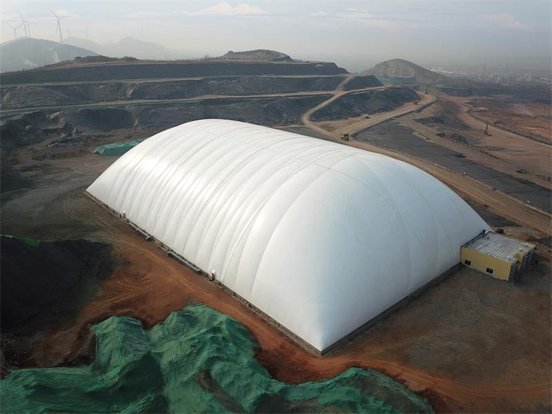 今秋，環保科技主角是氣膜建筑