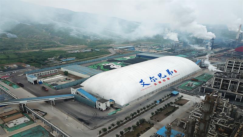環(huán)保煤場降塵抑塵，氣膜煤棚助力煤場環(huán)保建設