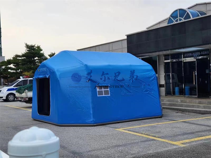 搭建充氣大型帳篷時要注意哪些事項？