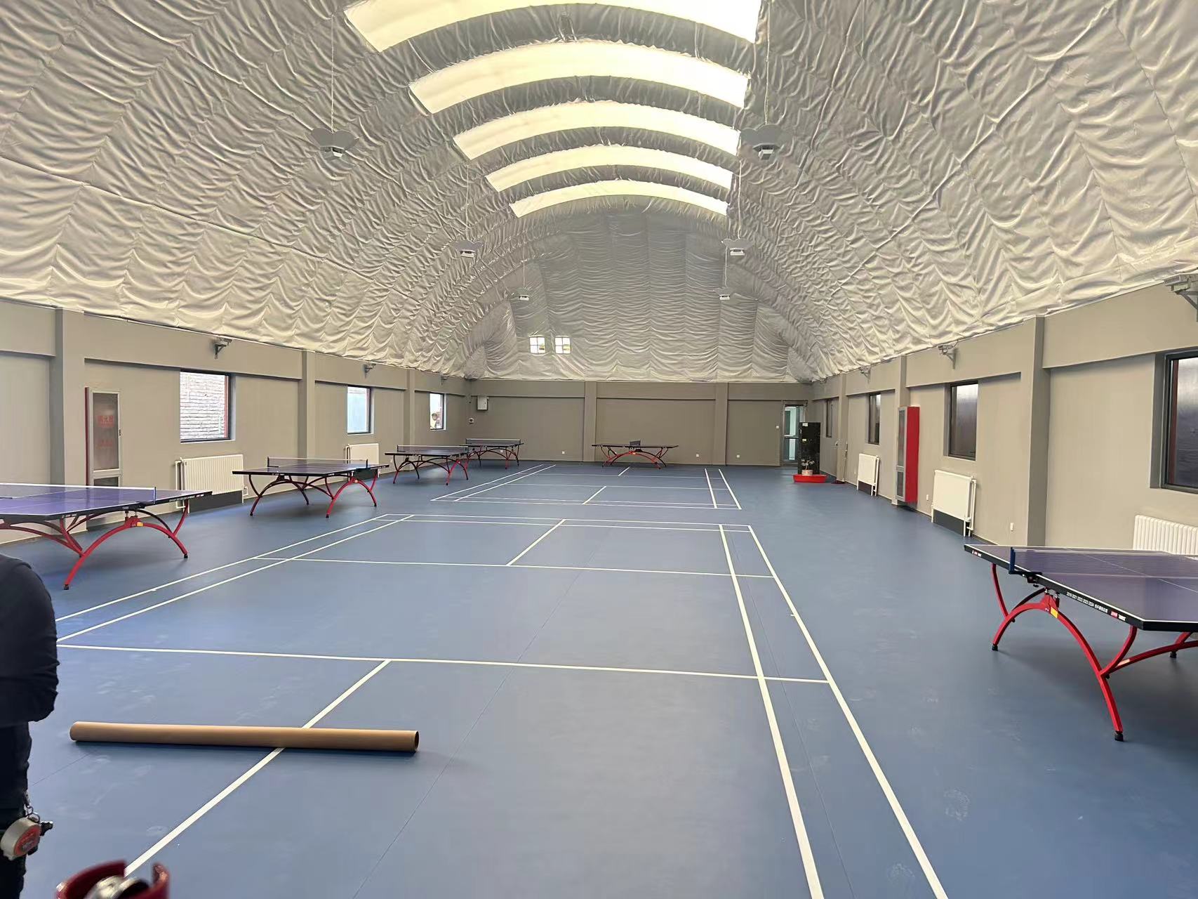 氣膜體育館內部